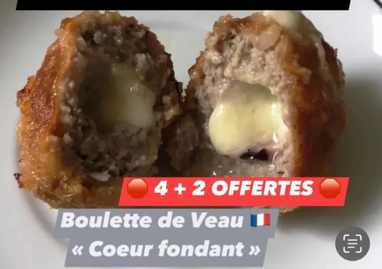BOULETTE de VEAU coeur fondant- ORIGINE FRANCE - à La-Londe-Les-Maures, La Londe-les-Maures, Le Boucher Varois