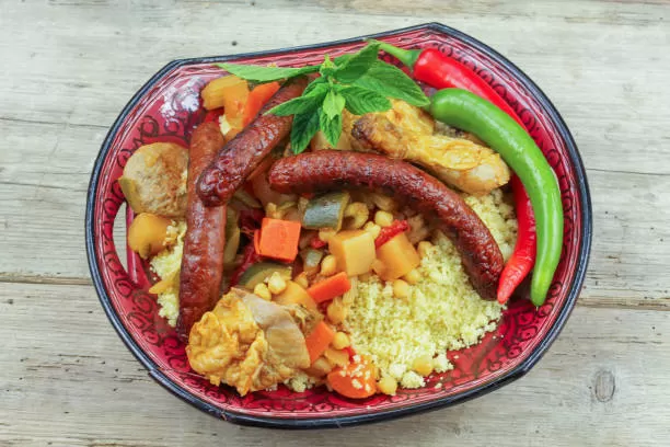 COUSCOUS « maison » - ORIGINE FRANCE - vers Bormes les mimosas, La Londe-les-Maures, Le Boucher Varois