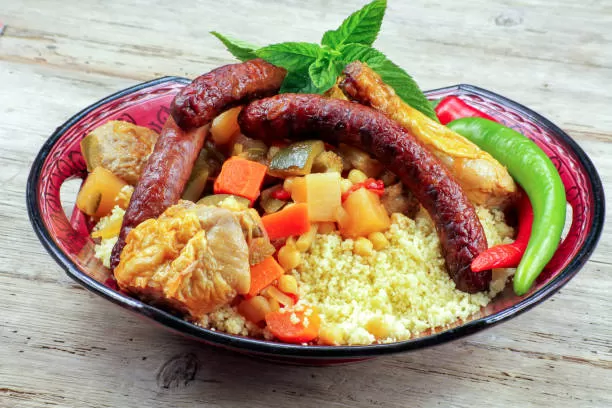 COUSCOUS - origine France - vers Bormes les mimosas , La Londe-les-Maures, Le Boucher Varois