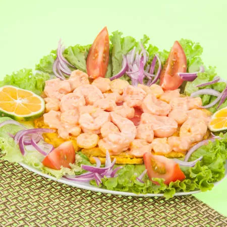 COCKTAIL de CREVETTE & SURIMI - vers le Lavandou, La Londe-les-Maures, Le Boucher Varois