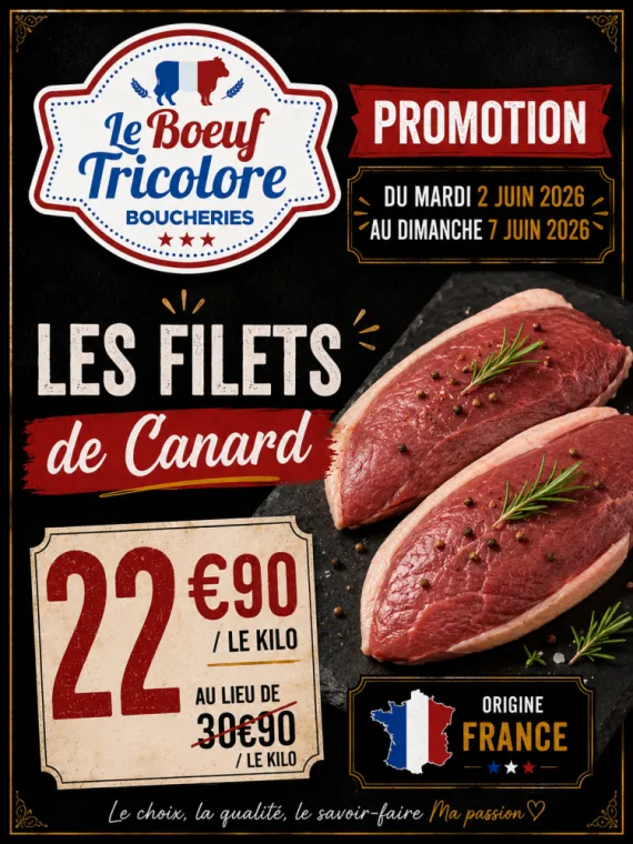 🦆 FILET de CANARD - origine France - à la Londe les Maures, La Londe-les-Maures, Le Boucher Varois