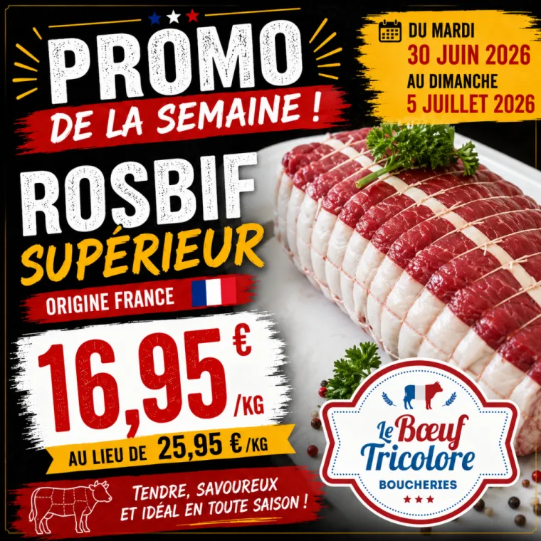 ROSBIF SUPÉRIEUR - origine France - à la Londe les Maures , La Londe-les-Maures, Le Boucher Varois