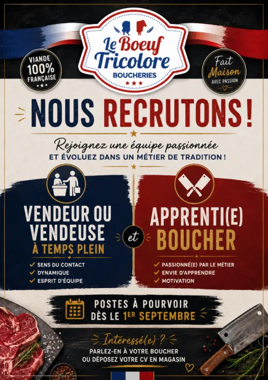 OFFEES D’EMPLOIS , La Londe-les-Maures, Le Boucher Varois